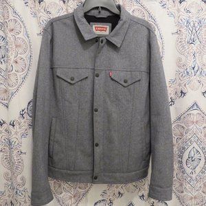 Levi's Polyester Trucker Jacket - L
